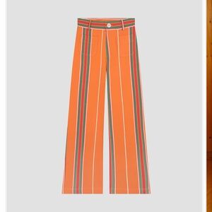 NWT La Veste Pippi Pants | Orange | Small